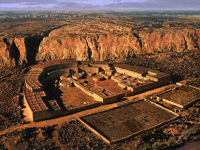 Cañón del Chaco (Chaco Canyon).